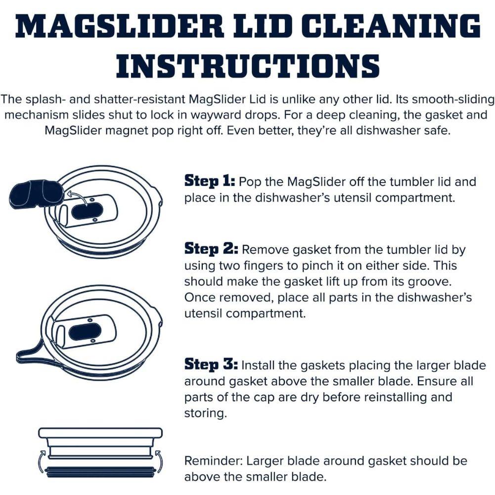 Yeti Rambler Replacement Large Magslider Lid info