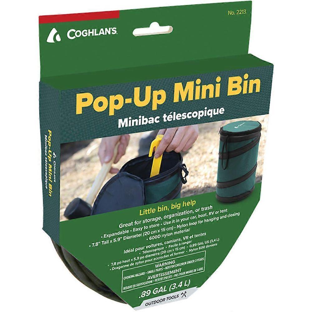 Coghlan Mini Pop-Up Trash Can ackage