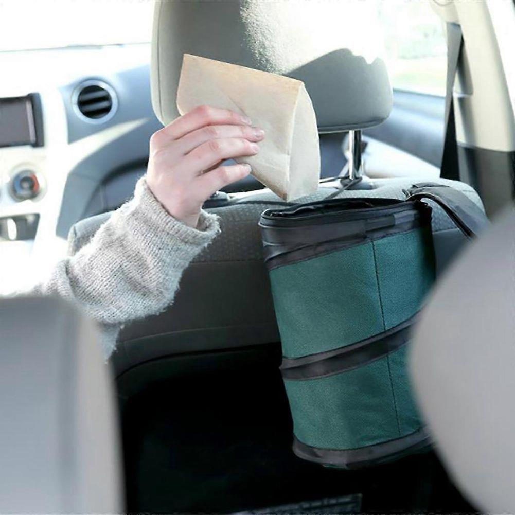 Coghlan Mini Pop-Up Trash Can back of car