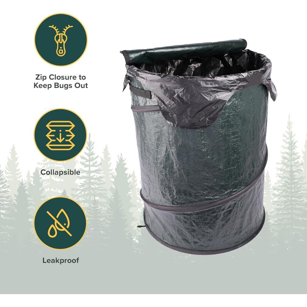 Coghlan's Pop-Up Camp Trash Can 111L 19' x 24' Open info