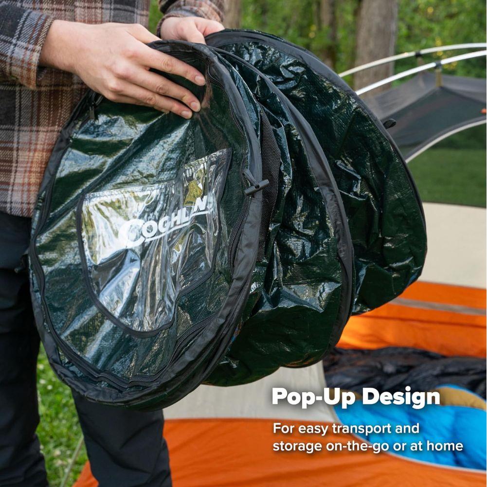 Coghlan's Pop-Up Camp Trash Can 111L 19' x 24' Open fold