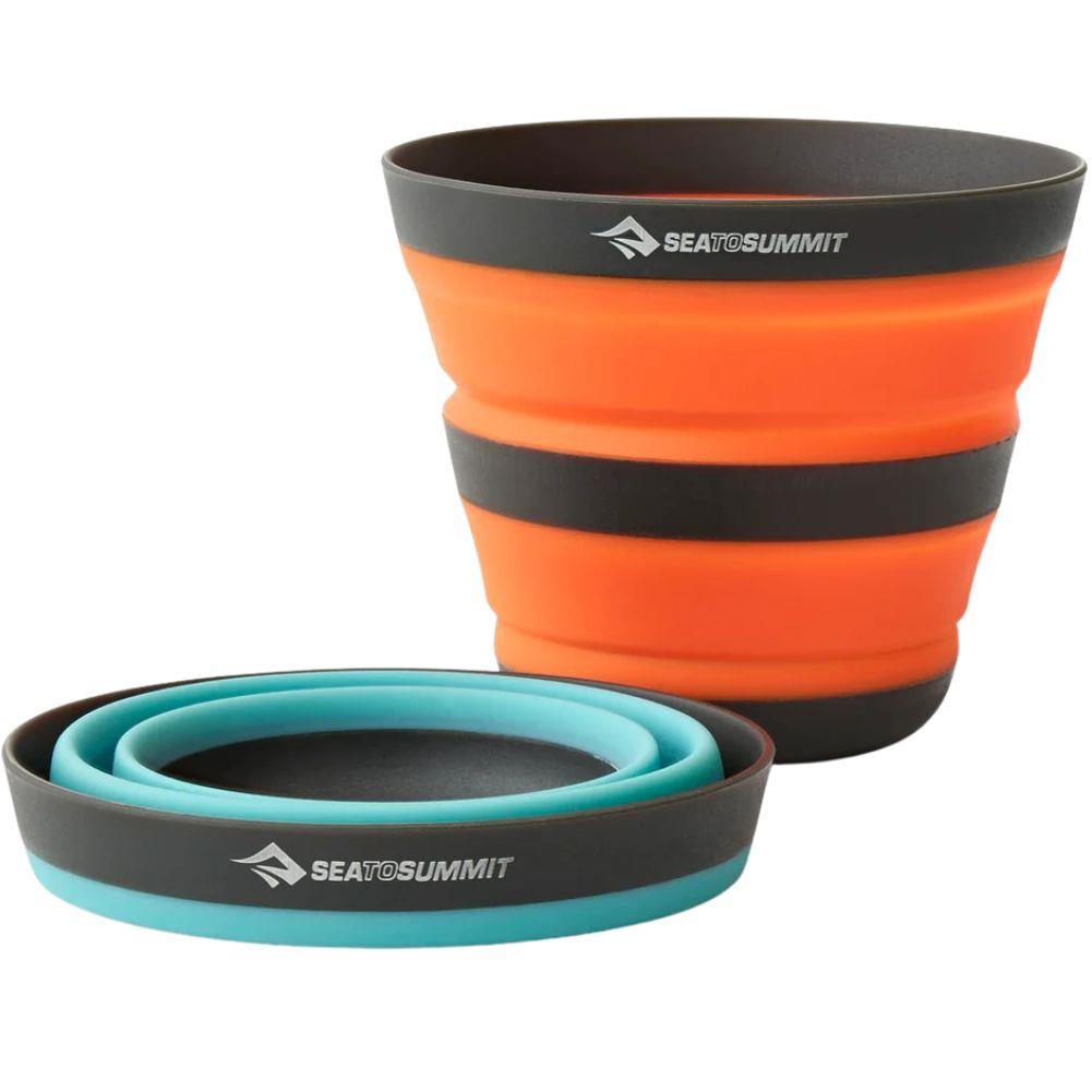 Sea To Summit Frontier UL Collapsible Cup (Aqua Sea Blue) two
