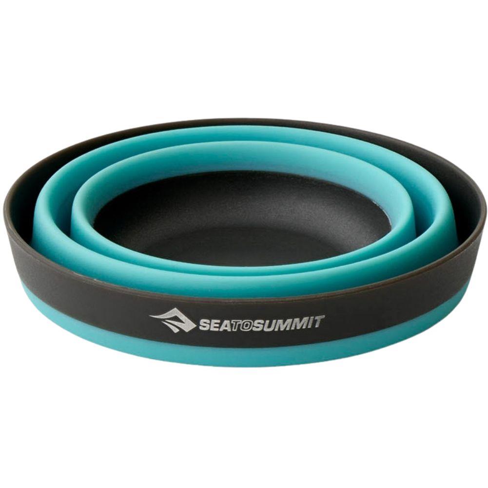 Sea To Summit Frontier UL Collapsible Cup (Aqua Sea Blue) flat