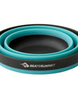 Sea To Summit Frontier UL Collapsible Cup (Aqua Sea Blue) flat