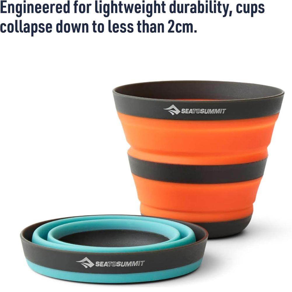 Sea To Summit Frontier UL Collapsible Cup (Aqua Sea Blue) lightweight