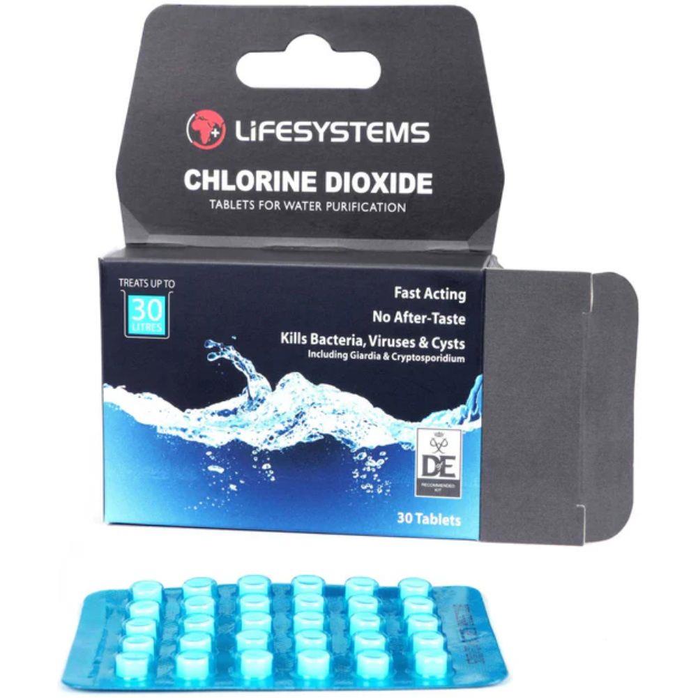 Lifesystems Chlorine Dioxide Tablets package