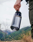 Lifesystem Tritan 1000ml Flask Water Bottle (Green) carry