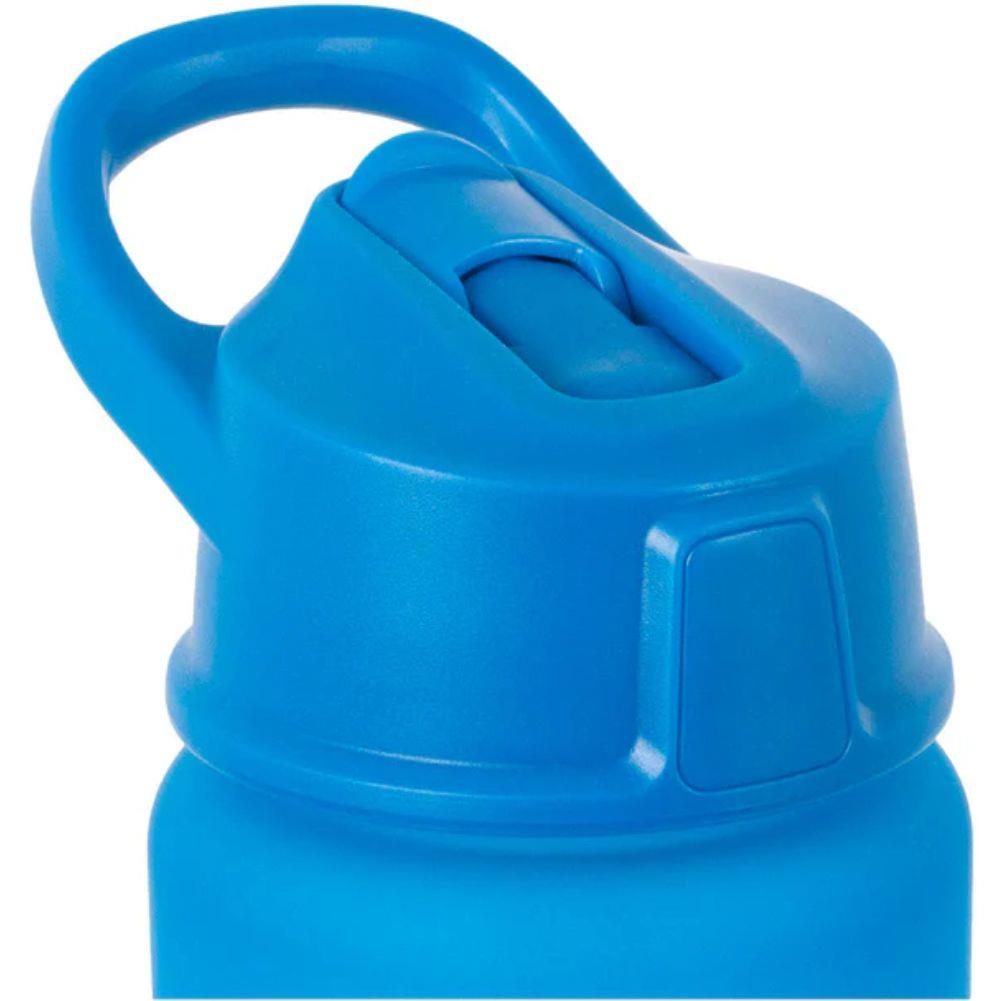 Lifesystems Flip-Top 750ml Water Bottle (Blue) closed