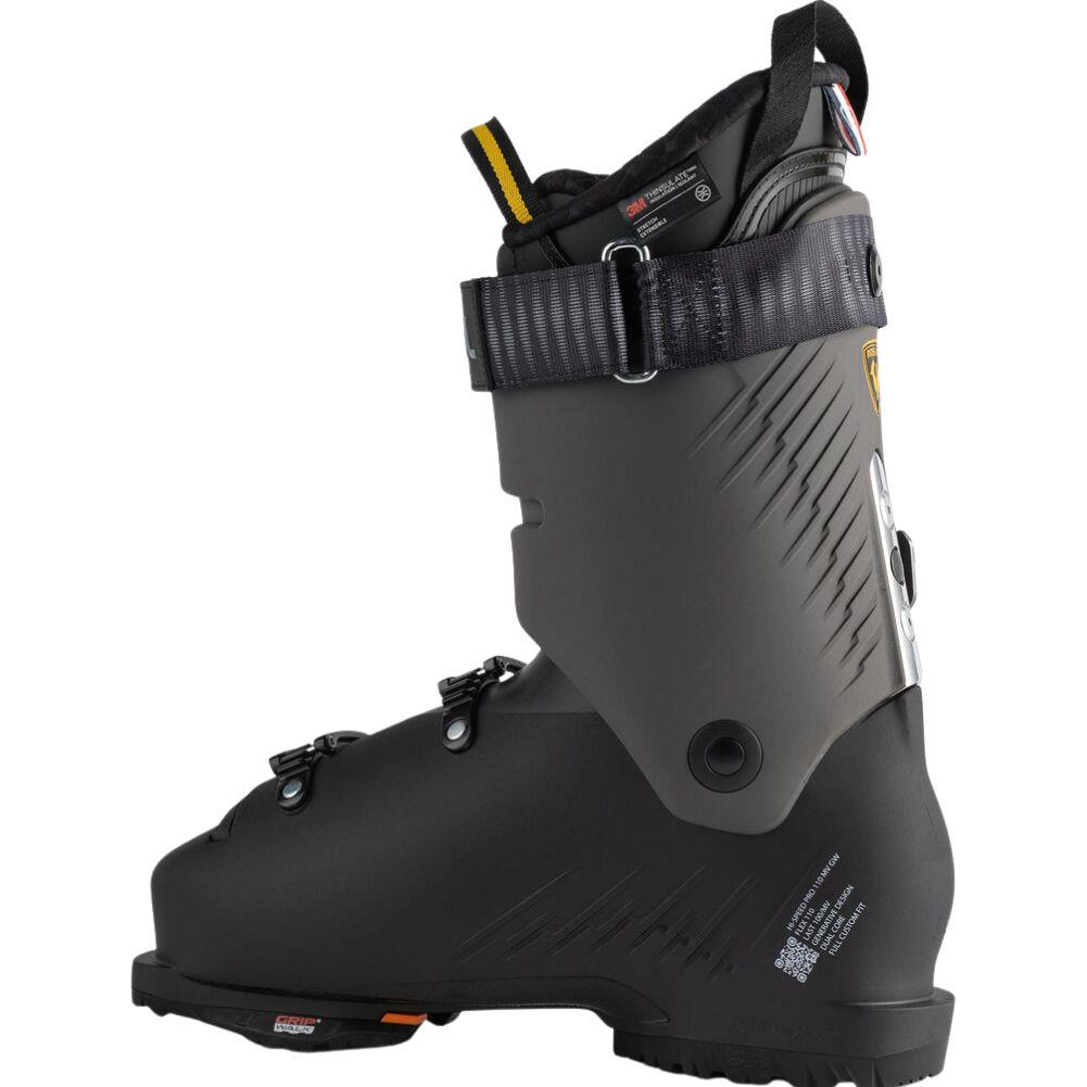 Rossignol Men's Hi-Speed Pro 110 MV Ski Boots (Black/Orange) left