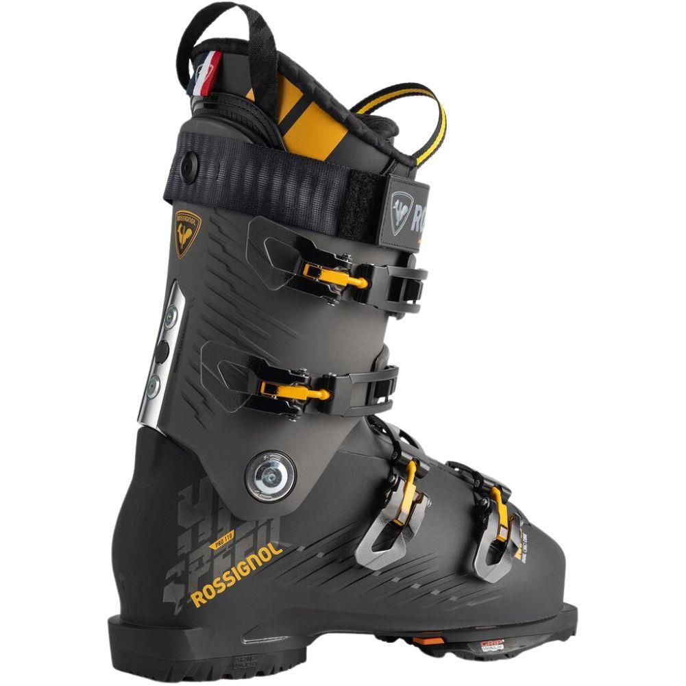 Rossignol Men's Hi-Speed Pro 110 MV Ski Boots (Black/Orange) right angle