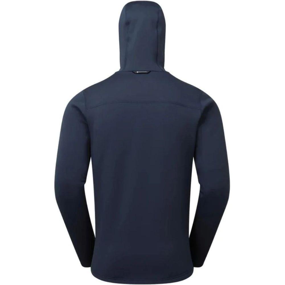 Montane Men's Fury XT Hooded Fleece Jacket - XL (Eclipse Blue) back