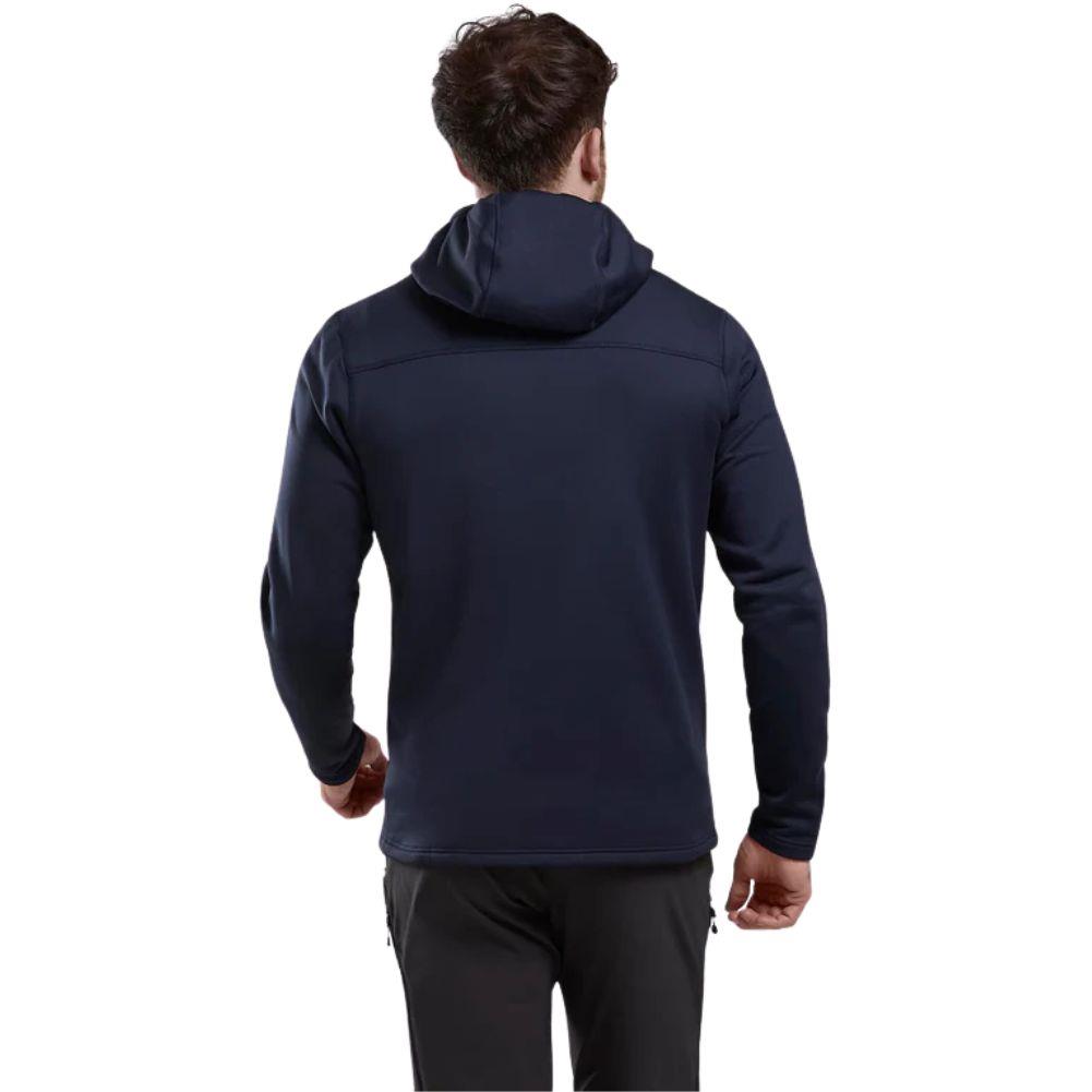Montane Men's Fury XT Hooded Fleece Jacket - XL (Eclipse Blue) back model