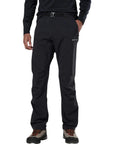 Montane Men's Tenacity Softshell Pants - Regular (Black) model front
