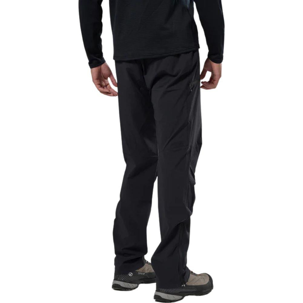 Montane Men's Tenacity Softshell Pants - Regular (Black) model back