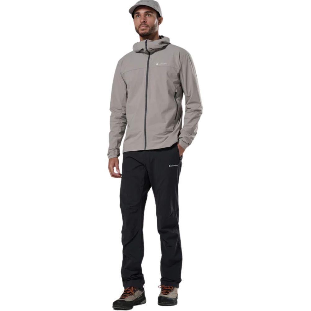 Montane Men's Tenacity Softshell Pants - Regular (Black) full body