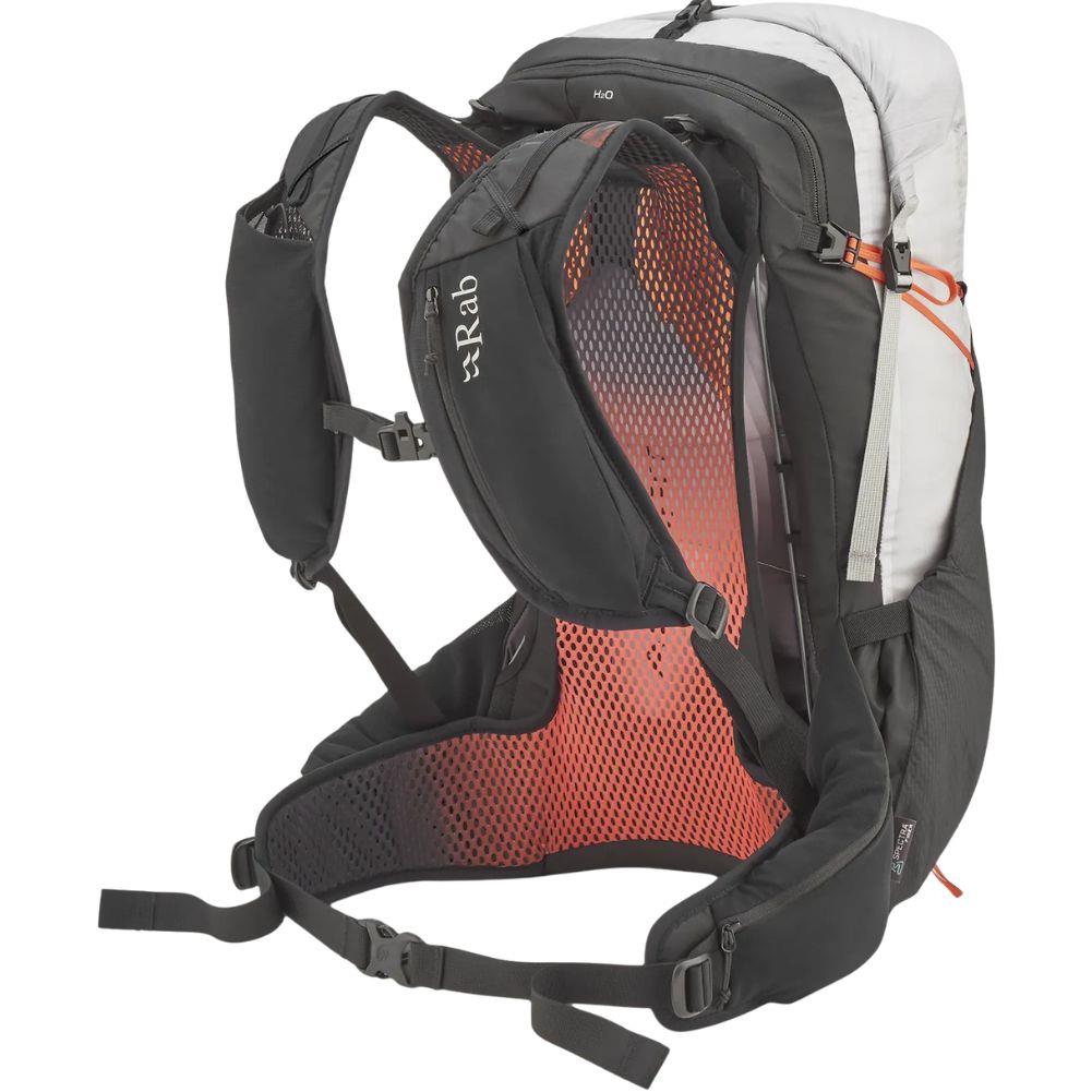 Rab Syclon XP 30L Waterproof Pack (Black/Dark Pewter) back