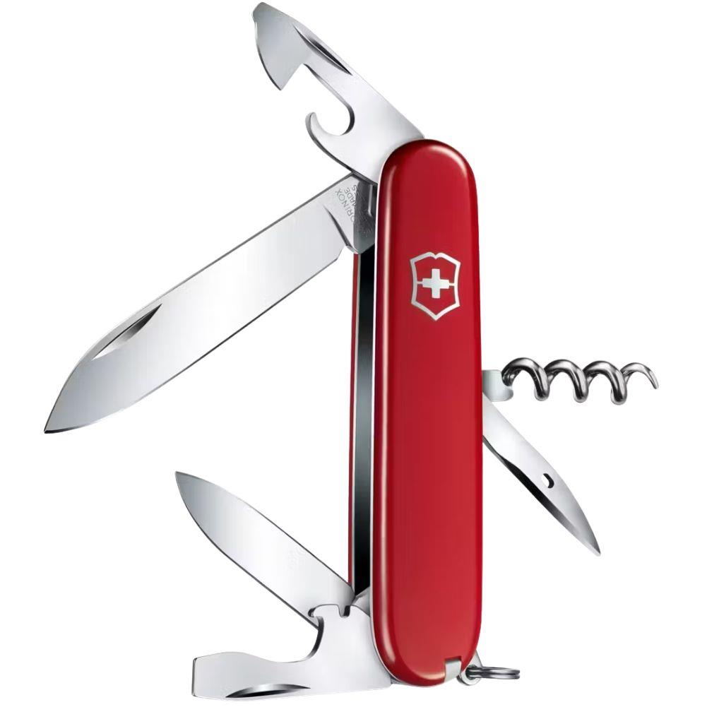 Victorinox Spartan Swiss Army Pocket Knife (Red) tip