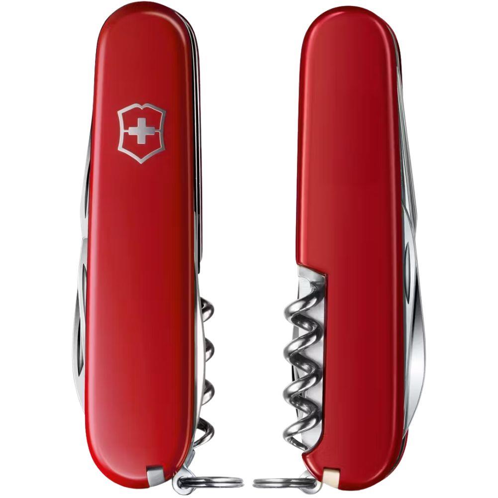 Victorinox Spartan Swiss Army Pocket Knife (Red) front back