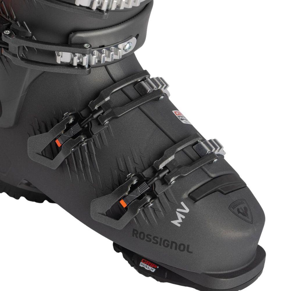 Rossignol Vizion 4B Pro 100 MV GW Ski Boot (Metal Grey) Toe 