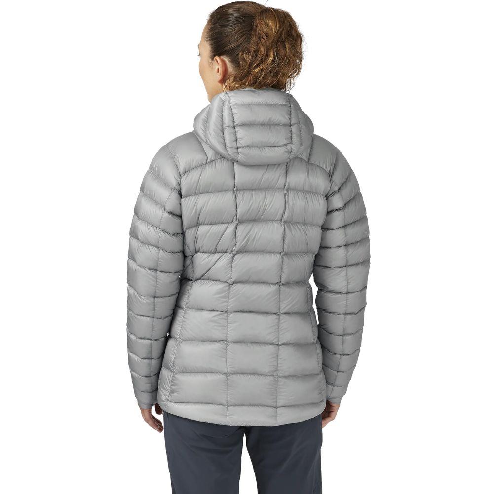 Rab Women's Mythic G Down Jacket (Cloud Grey) model back