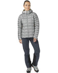 Rab Women's Mythic G Down Jacket (Cloud Grey) full