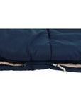 Outwell Sleeping Bag Contour Lux - Left Zip (Deep Blue) zipper