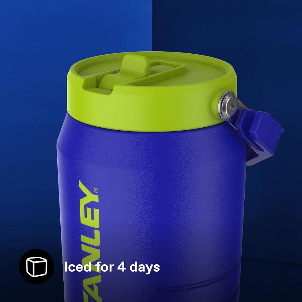 Stanley The IceFlow Flip Straw 2.0 Jug 1.90L (Cobalt Chartreuse) iced