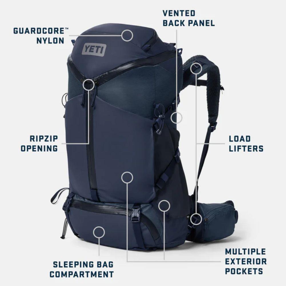 Yeti Skala Men's 50L Hiking Pack (Ridgeline) info