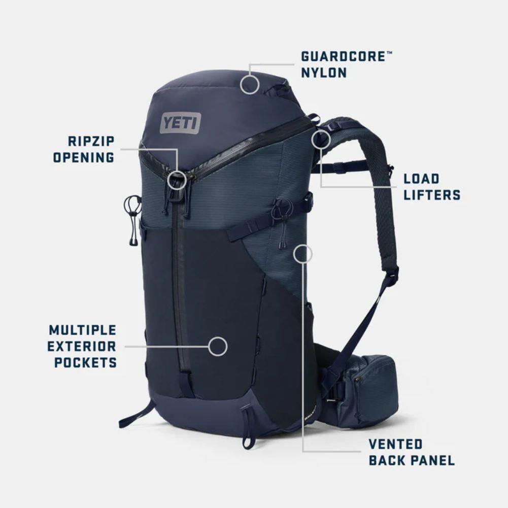 Yeti Skala Men's 32L Hiking Pack - L/XL (Ridgeline) info