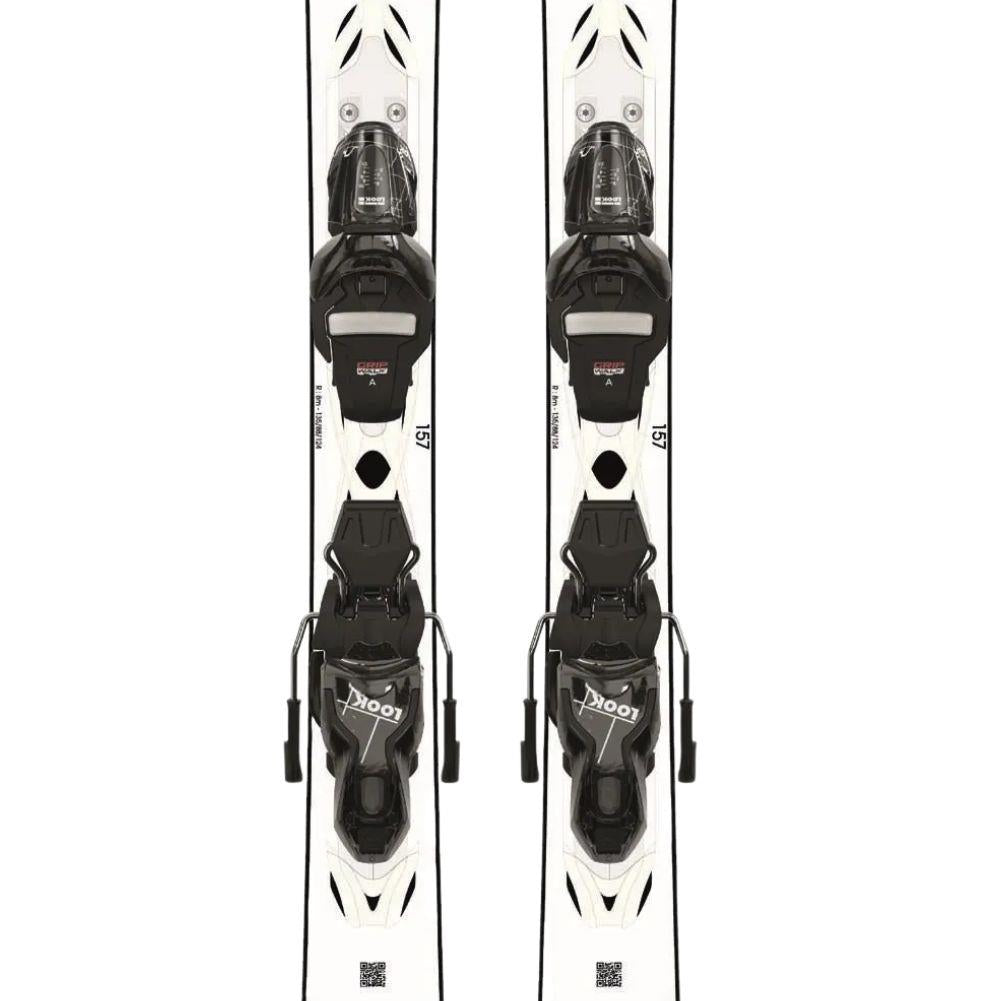 Rossignol Women's Nova 6 Skis &amp; Xpress 11 GW B83 Bingings (White/Sparkle) Middle