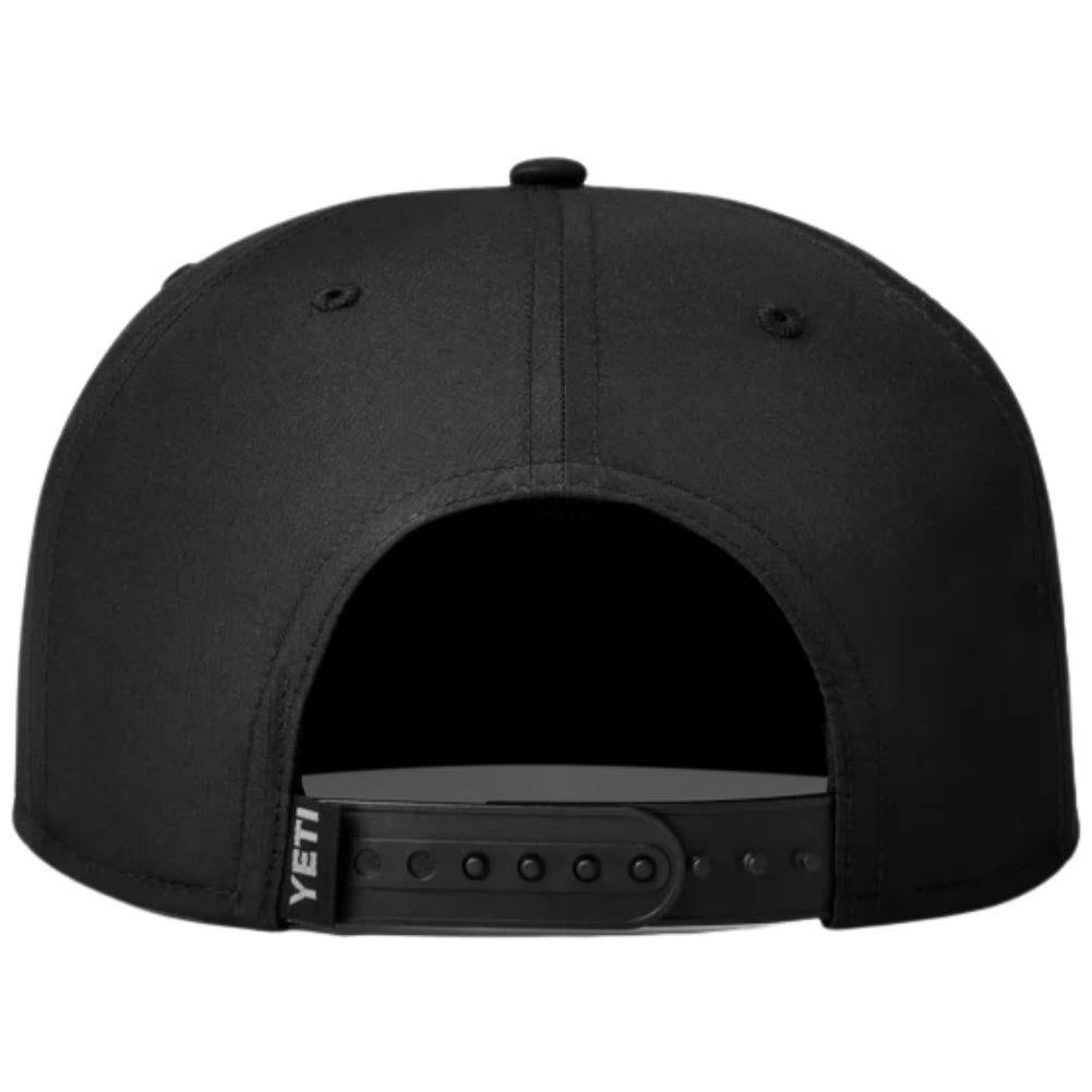 Yeti Coolers Mid Pro Flat Brim Rope Hat (Black) back