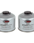 GoSystem Powersource 2250 (Twin Pack) - Butane Propane Threaded Mix 225g Gas Cartridge
