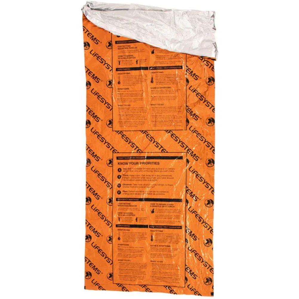 Lifesystems Heatshield Thermal Bivi Bag open