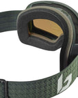 Bollé Unisex Nevada Ski Goggles (Forest Matte/Green Emerald) - Cat 2 back