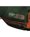Vango Nitestar Alpha 250 Trekking Sleeping Bag (Forest Green) info side
