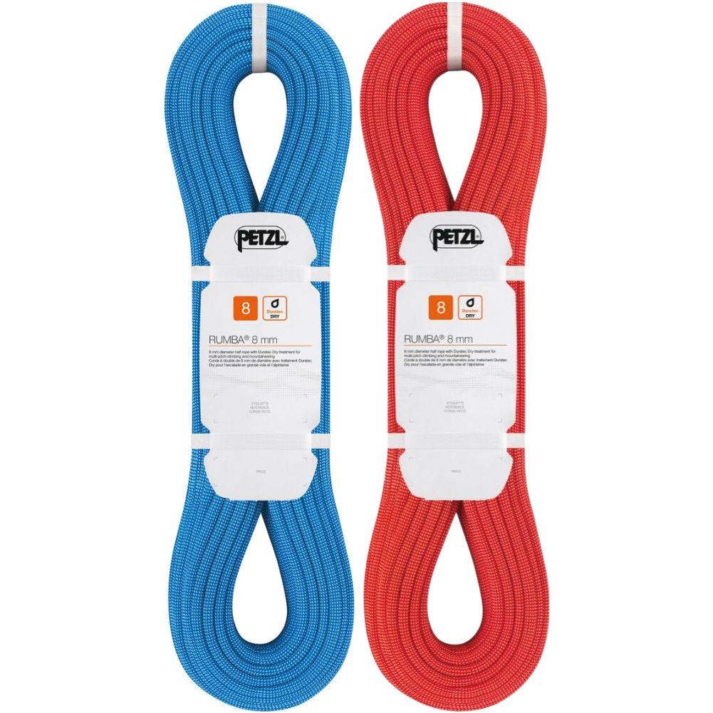 Petzl Rumba Duratec Dry Climbing Rope - 8mm x 60m (Half Rope)