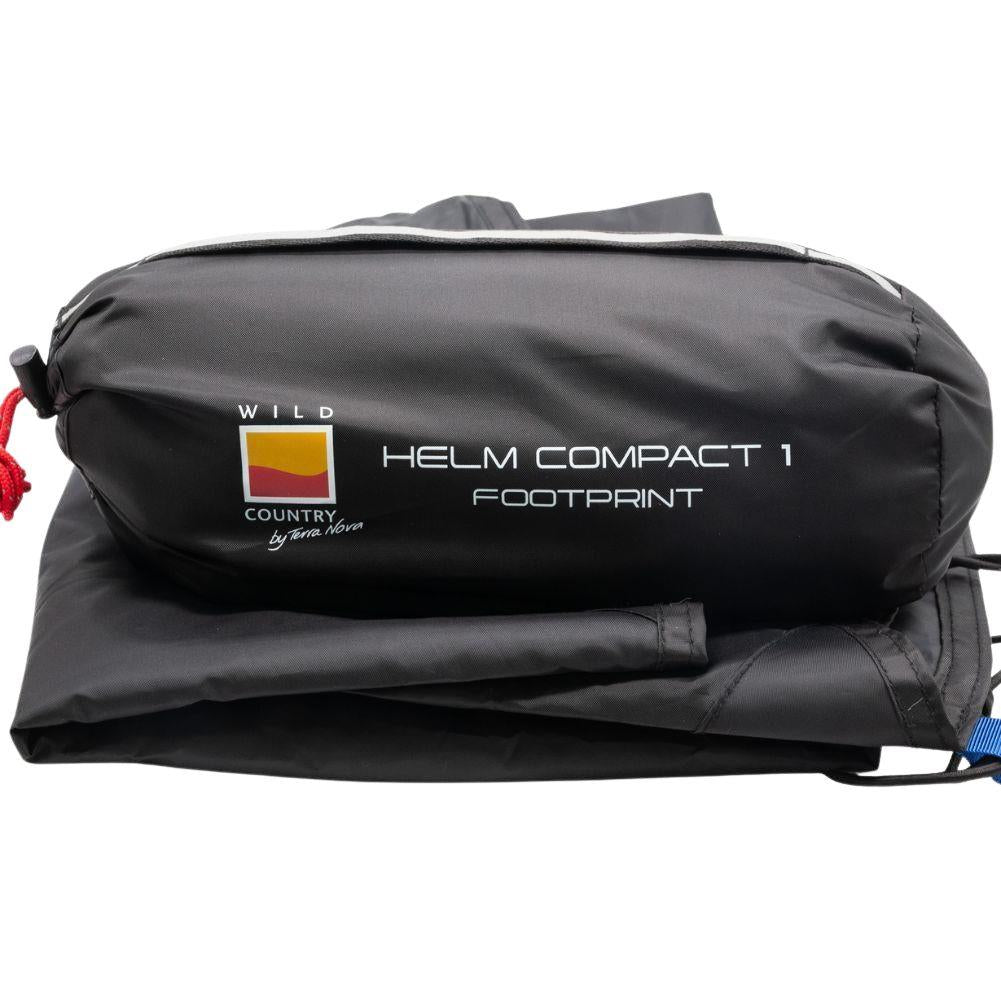 Wild Country Helm Compact 1 Tent + Helm Compact 1 Footprint + Aluminium Alloy V-Angle Peg (10 Pack) Footprint