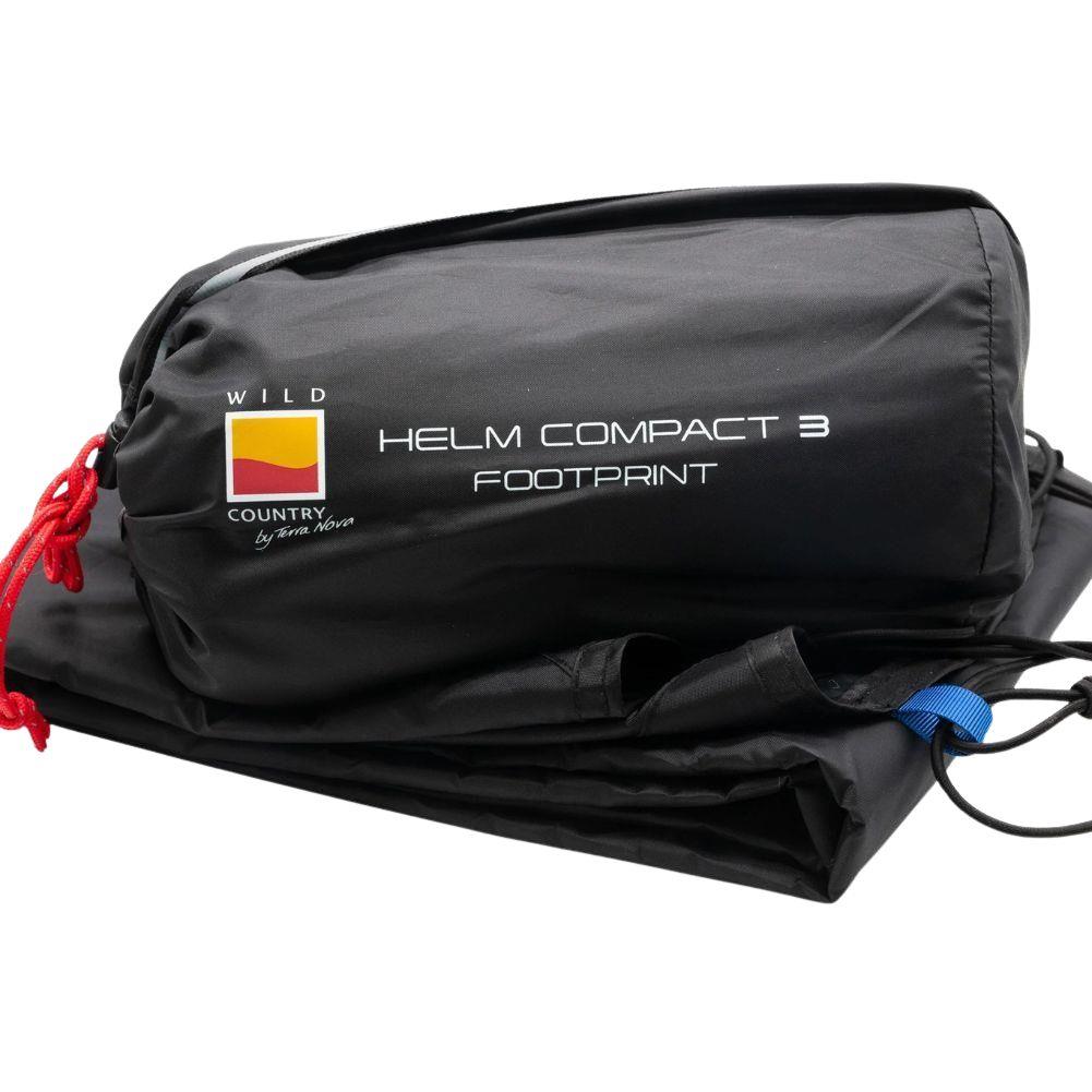 Wild Country Helm Compact 3 Tent + Helm Compact 3 Footprint + 10x Free Aluminium Alloy V-Angle Peg Footprint