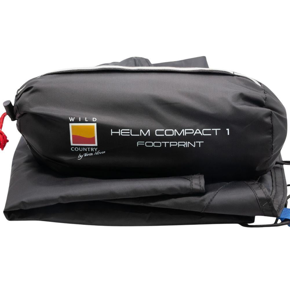 Wild Country Helm Elite 1 Tent + Helm Compact 1 Footprint + Free Wild Country Aluminium Alloy V-Angle Peg (10 Pack) Footprints