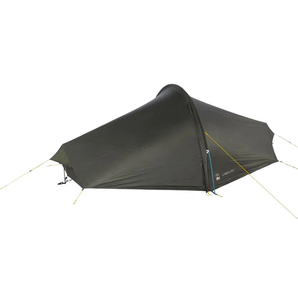 Terra Nova Laser Lite 1 Tent + Terra Nova Laser Lite 1 Tent Footprint + Free Wild Country Aluminium Alloy V-Angle Peg (10 Pack) Closed