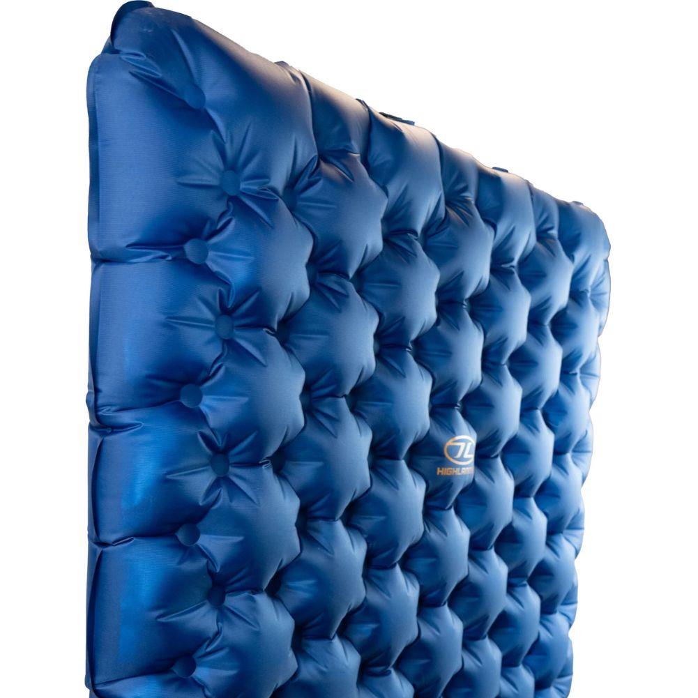 Highlander Nap-Pak Arctic R11 Inflatable Sleeping Mat (Deep Blue) angle