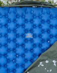 Highlander Nap-Pak Arctic R11 Inflatable Sleeping Mat (Deep Blue) pack