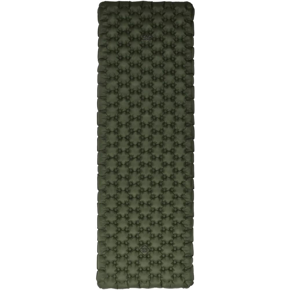 Highlander Nap-Pak Arctic R11 Inflatable Sleeping Mat (Olive Green)
