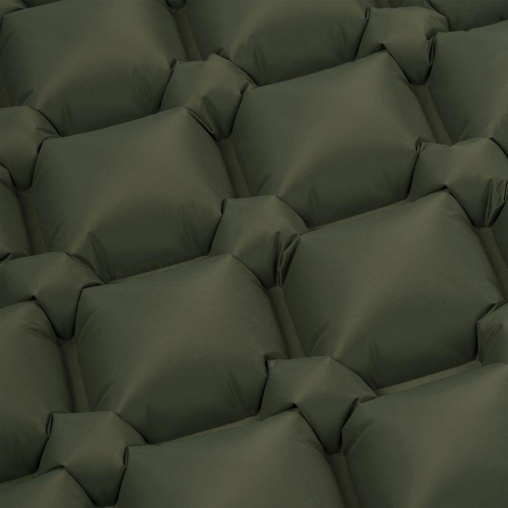 Highlander Nap-Pak Inflatable Sleeping Mat - XL (Olive Green) pattern
