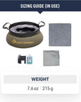 Sea to Summit Camp Kitchen Clean Up Kit (6 Piece) sizes