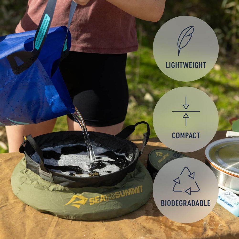 Sea to Summit Camp Kitchen Clean Up Kit (6 Piece) lightweight