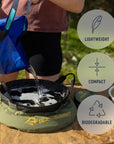 Sea to Summit Camp Kitchen Clean Up Kit (6 Piece) lightweight