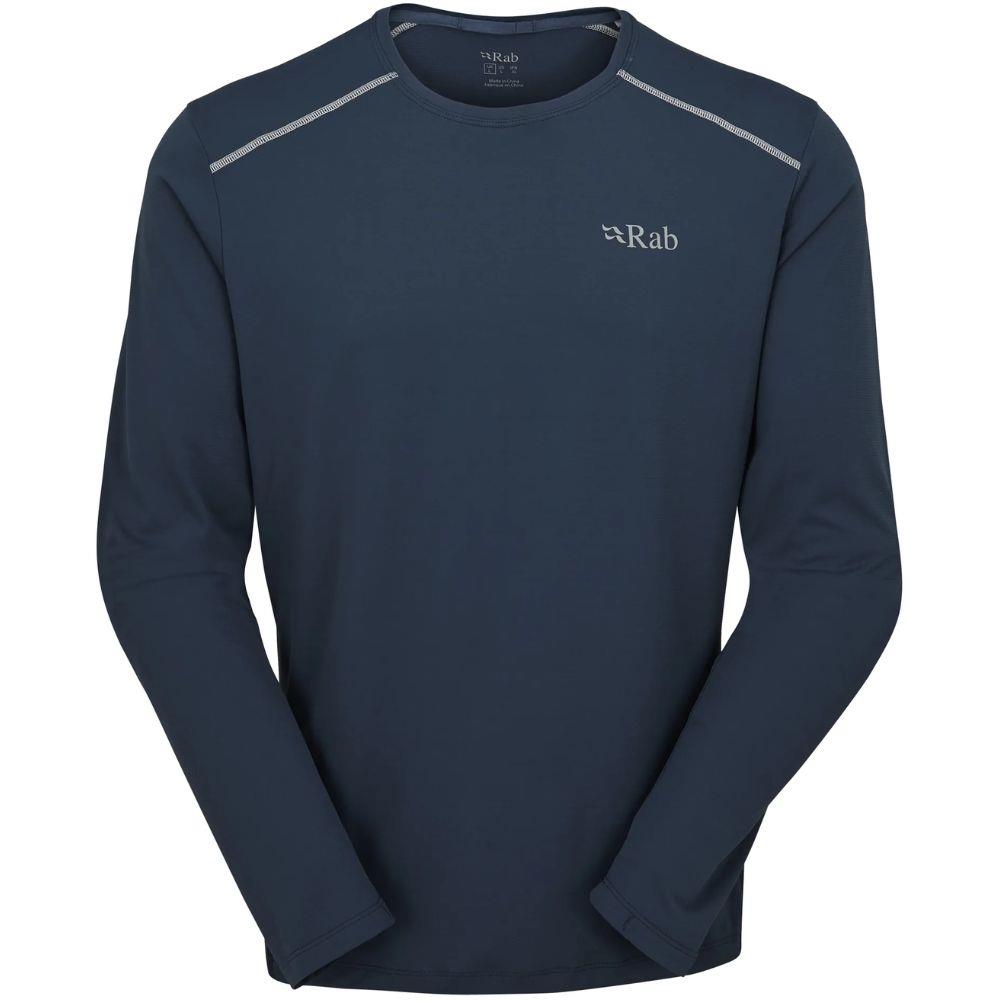 Rab Men's Force LS Tee (Tempest Blue)