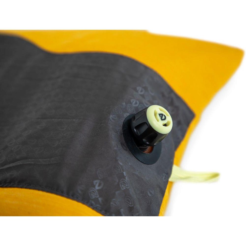 Nemo Equipment Fillo Elite Ultralight Backpacking Pillow (Mango/Citron) plug