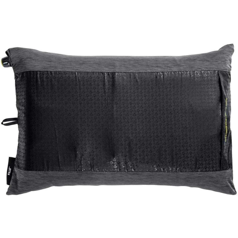 Nemo Equipment Fillo Backpacking &amp; Camping Pillow (Black Pearl/Birch Bud) back